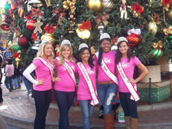 National American Miss State Titleholders have at Disney Land!